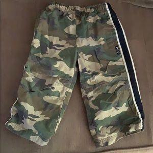 24m camo boys lined windbreaker pants